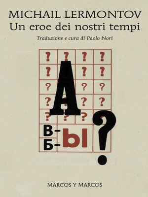 cover image of Un eroe dei nostri tempi